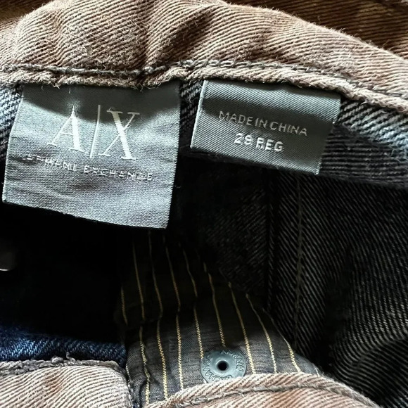 A/X Armani Exchange Denim Jeans Size 29 Button Fly - Picture 4 of 11